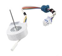 Moteur de réfrigérateur UDQT26E4 WR60X10185, compatible avec les modèles 97D2039P007/WR23X10346/WR60X10043, pièce de refroidissement CC facile à installer, blanc, 9 x 8 x 5 cm