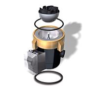 Moteur de remplacement Lowara 60A1D5001 PRO 00-1U, 4-9 W, minuterie