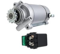 Moteur de remplacement Pour H-ONDA CMX250C2 Pour Rebel 250 2-Tone 1999 2000 Ensemble De Démarreur Et De Relais Solénoïde 31200-KW4-018 Démarreur