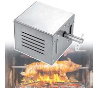 Moteur de rôtissoire électrique barbecue, 25-40 W, 80-160 kg, moteur de gril en acier inoxydable rôtissoire à chèvre, cochon et poulet