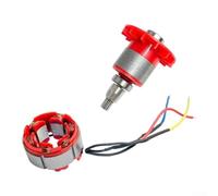 Moteur de rotor de stator sans balais pour clé électrique 21 V | Enroulements en cuivre pur, résistant aux hautes températures, forte puissance de sortie, performance
