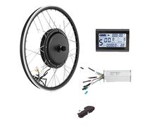moteur de roue arrière 48V 1500W, moteur de moyeu à transmission sans balai efficace, 26 pouces de diamètre, 48V1500W roue arrière 26 pouces, 26, rayon vert