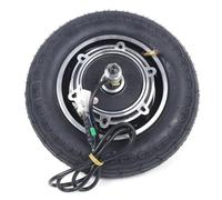 Moteur de scooter électrique avec pneus en caoutchouc plein, moteur avant 350 W 36 V avec pneus en caoutchouc résistants à l'usure pour vélo électrique, scooter électrique, scooter pliable, vélo