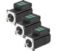Moteur de servo de régulation fermé Nema23, couple de maintien de 2,2 Nm, fréquence d'impulsion de 200 kHz, 3 jeux