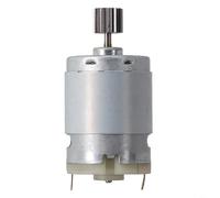 Moteur de véhicule électrique pour enfants RS550 RS390 RS380, 12 V, 6 V, 24 V, 12 dents, parfait pour le contrôle de la vitesse et du couple (RS380 (12 V 15 000 tr/min))
