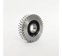 Moteur de vélo électrique, module 36T 1,25, remplacement de transmission sans balais, construction en ABS métallique, installation facile pour réparation de vélo électrique (plastique acier)