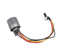 Moteur de ventilateur conduit sans balais basse tension, DC 12 V 24 V haute vitesse, pompe à air électrique 5 A avec boîtier en métal pour moteur à jet RC et systèmes de ventilation DIY (DC 7-24 V)