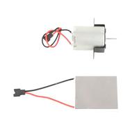 Moteur de Ventilateur de Cheminée, Feuille de Production D'énergie économe en énergie pour Ventilateur de Poêle alimenté par la Chaleur, Largement Applicable et Pratique, Alliage D'aluminium