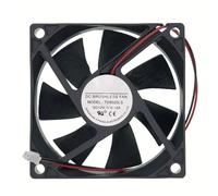Moteur de ventilateur de réfrigérateur à vin TD9025LS, 12 V CC, 0,16 A, 90 x 90 x 25 mm, 2 fils