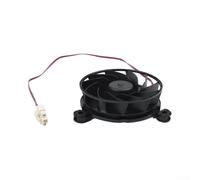 Moteur de ventilateur d'évaporateur 12 V GW12E12MS1AZ 12,5 cm carré | Boîtier en ABS robuste, résistant à la chaleur, pour une construction durable, finition noire, résiste aux environnements