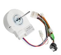Moteur de ventilateur d'évaporateur de réfrigérateur 12 V CC 2750 tr/min 2,5 W de remplacement pour W11224591, pièce de refroidissement en plastique blanc pour appareils ménagers