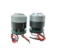 Moteur De Ventilateur Électrique Sans Balais DC11V 12V 18V 21V, 125W/135W, Haute Puissance, Aspiration Puissante, Turbine Métallique For Aspirateur(A DC 11-13V 125W)