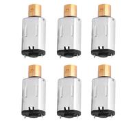 Moteur de Vibration CC Petit Moteur Électrique 1.5V 3V 6V 1000 TR/Min Micro Moteur Vibrant (Lot de 6)