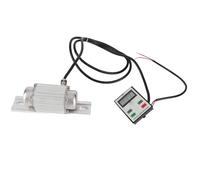 Moteur de Vibration DC sans balais, 7500 TR/Min, Moteur de vibreur pour béton étanche IP65 avec régulateur de Vitesse numérique, Moteur électrique Vibrant en Alliage d’Aluminium (10W)