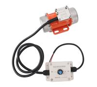 Moteur de Vibration pour béton, Moteur de Vibration pour béton à Courant continu sans balais avec régulateur de Vitesse, Moteur électrique Vibrant en Alliage d’Aluminium IP65 pour (30W)