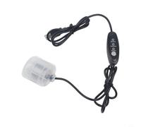 Moteur de vibration USB 5 V avec trois engrenages réglables - Haut, moyen et bas - Pour des applications personnalisées - Construction en plastique et métal - Taille compacte - 58 x 45 x 30 mm