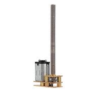 Moteur de Vitesse CC Couple élevé à Faible Bruit à Faible Bruit 6V 12V du Boîtier d'électricité Motor de Réduction pour les Ascenseurs Mécaniques Jouets électroniques M4 X 55 Mm