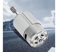 Moteur de Voiture électrique RS550 Haute Résistance pour Enfants, Performances Stables et Faible Bruit, fabriqué en Matériau de qualité Supérieure, Micro Moteur 6 V pour Moto (6V550-10000