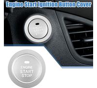Moteur Démarrage Butoir Allumage Bouton Autocollant pour Hyundai Argenté Ton