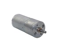 moteur d'engrenage DC, Moteur à engrenages CC 25GA-370 6/12/24 V, vitesse réglable, arbre 24,4 mm, 4 x 8 mm(24v,12rpm)