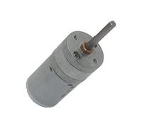 moteur d'engrenage DC, Moteur à engrenages CC JGA25-370, arbre d'extension 25 mm, 6 V, 12 V, 24 V, vitesses multiples(6v,12rpm)