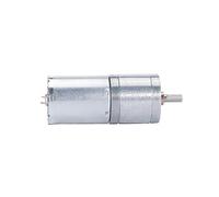 moteur d'engrenage DC, Moteur à engrenages CC Micro-réducteur 25GA370 6 V 12 V 24 V 12-1360 tr/min 24,2 mm 4 mm arbre(6v,22rpm)