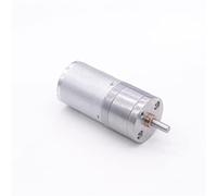 moteur d'engrenage DC, Moteur à engrenages métalliques à réduction CC à balais 25GA370 6 V, 12 V, 24 V, 24,4 x 4 x 8 mm, 12 à 1360 tr/min(24v,35rpm)