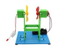 Moteur d'éolienne Éolienne Réutilisable Modèle Éducatif DIY Sûr | Mini Moteur Rotatif Pour Projets de Bricolage, Maquette Vélo, Drone, Énergie, Accessoires Film, Laboratoire