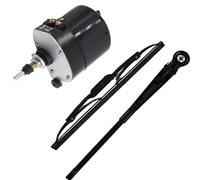 Moteur D'essuie-Glace, 12V Moteur D'essuie-glace Universel Moteur de Balai D'essuie-Glace 105° avec Balai et Bras pour Moteur D'essuie-Glace de Tracteur 01287358 7731000001 0390506510