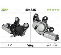 Moteur d'essuie-glace arrière 404835 VALEO pour SEAT VW