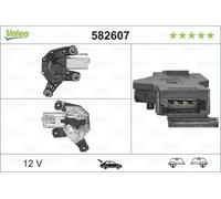 Moteur d'essuie-glace VALEO 582607
