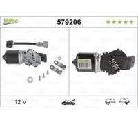 Moteur d'essuie-glace avant 579206 VALEO pour RENAULT KANGOO Express KANGOO