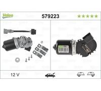 Moteur d'essuie-glace avant 579223 VALEO pour RENAULT MEGANE I Coach MEGANE I