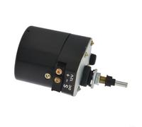 Moteur d'essuie-glace de tracteur robuste 12 V avec bras pour OEM 01287358 0390506510 Système de nettoyage de pare-brise ABS Support Long Arbre Option Kit complet pour machines agricoles pluie (12 V)