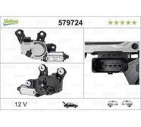 Moteur D'Essuie-Glace Valeo OEM Porsche Cayenne 10-22 579724