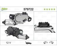 Moteur d'Essuie-Glace Valeo OEM VW Caddy 04-20 579722 Arrière Gauche/Droite