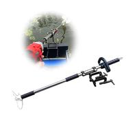 Moteur d'hélice orientable pour perceuse avec Pince/Support, Moteur Hors-Bord léger avec poignée, Moteur de pêche à la traîne portatif pour canoë, Paddle, k