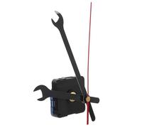 Moteur D'horloge Murale Silencieux, Kit de Remplacement à Quartz | Mécanisme sans Fil, Fonctionne 1 Pile Aa, Aiguilles Incluses, pour Réparation Maison et Loisirs Créatifs