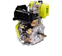 Moteur Diesel 10PS 418cc + Démarrage Electrique, Sortie cônique FG3