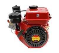 Moteur diesel 4 temps 2,2 kW 1650-3800 tr/min avec réservoir diesel de 3,5 | Moteur diesel monocylindre avec démarreur manuel et filtre à air pour agriculture, jardin, machines de chantier