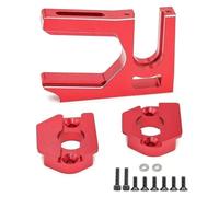 Moteur Diff Central en Aluminium, siège Fixe, échelle 1/8, pour de Voitures RC Mojave Felony, Compatible avec ARA320468 ARA320469(Red)