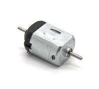 Moteur DIY 130 Moteur à arbre standard, moteur 3 V CC, diamètre de l'arbre 2 mm, moteur à double arbre, for voiture jouet bricolage petits accessoires, moteur de pompes ZFUGEDRLI