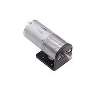 Moteur DIY 25GA370 Micro Mini Motoréducteur électrique, Moteur DC 6V 12V 24V, Moteur à engrenages DC, Moteur à couple élevé, Moteur à basse vitesse, Moteur de pompes ZFUGEDRLI (Color : 24, Size : 17