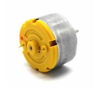 Moteur DIY 500 Moteurs, Moteur 3-6V DC, 3000-5800RPM, Moteur à Arbre Long à Coque Métallique, for Petits Accessoires de Bricolage de Voiture, Moteur de Pompes