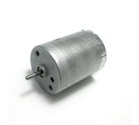 Moteur DIY Escalade Voiture Moteur Curling Peigne Moteur DIY Jouet Moteur Modèle Moteur D-Shaft Charbon 370 DC Moteur Haute Puissance 12V Moteur Pompes Moteur(Round Shaft Motor)