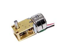Moteur DIY Intelligent Robot electronic starter, 15 Step Gear electronic starter, DC 5V D Shaft electronic starter, Metal Gear Reducteur Turbo Worm 2-Phase 4-Wires Stepper electronic starter Pumps ele