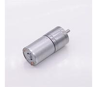 Moteur DIY JGA25-370 Mini moteur à engrenages CC, moteur 6V 12V 24V, 12-1931 tr/min, moteur à basse vitesse, for robot de voiture intelligent bricolage, moteur de pompes(12v,130)