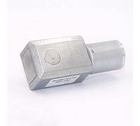 Moteur DIY JGY-370 moteur à courant continu, moteur à engrenage à vis sans fin, petit moteur 6V 12V 24V, équipement d'automatisation d'outil de perceuse électrique bricolage, moteur de pompes(24v,90)