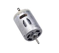 Moteur DIY Sèche-Cheveux Moteur DIY Jouet Hobby Moteur Aspirateur Moteur Forte Brosse De Charbon Magnétique 12V-24V Haute Vitesse 385 DC Moteur Pompes Moteur(9v Motor)