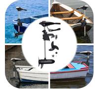 Moteur électrique 12 V 45/58/65 lbs pour bateau, chariot hors-bord, support hors-bord, convient
